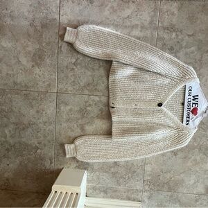 Art Class Cream Knit Sweater